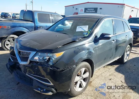 2012 Acura Mdx Technology Package из США, поврежденный, VIN 2HNYD2H34CH539829